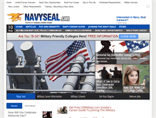 Tablet Screenshot of navyseal.com